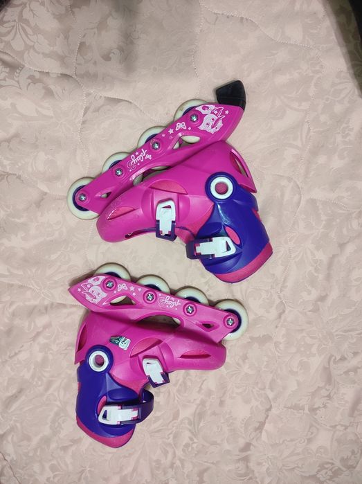 Ролики розсувні Oxelo 30-32р. 19-20см оригінал гарний стан