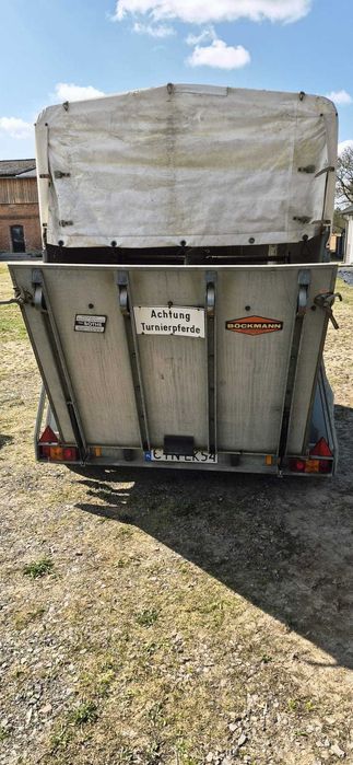 Przyczepa do przewozu koni