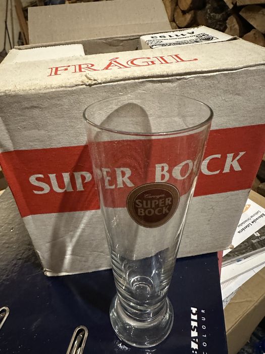 Copos novos da super bock