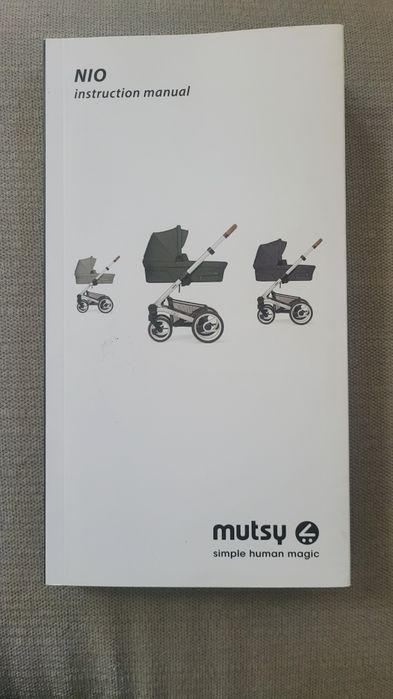 Wózek głęboki Mutsy Nio granatowy