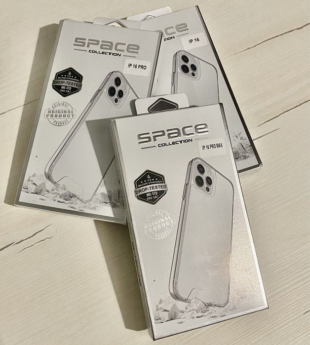 Чехол space case iphone 14 15 16 pro max про макс чохол clear