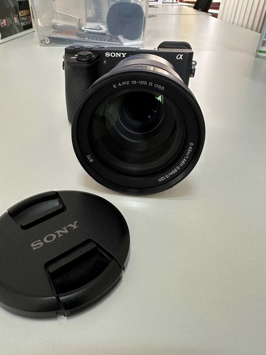 Sony Alpha a6500 + Objetiva 18-105mm f/4 G OSS - Kit Completo com Acessórios