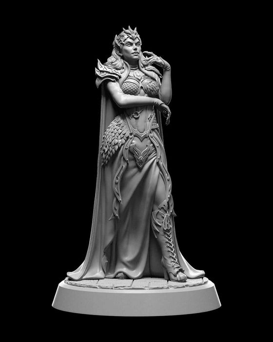Lady Enya Krwawa Hrabianka Figurka 32mm 14K zgodna z DnD RPG Pathfinde