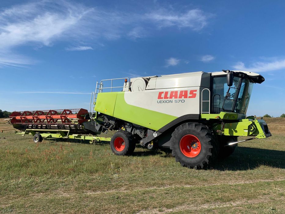 Claas Lexion 570 комбайн зерновий