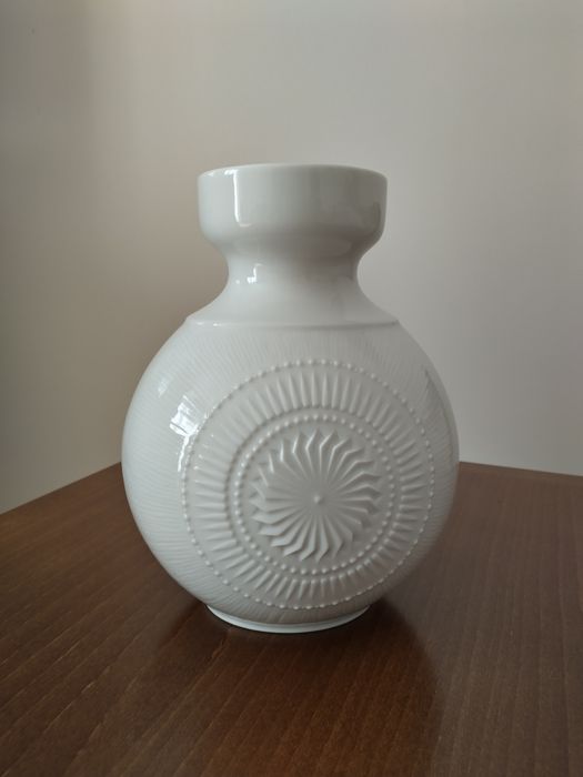 Kaiser Bavaria wazon porcelanowy Op-art