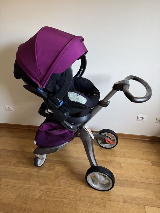 Stokke Xplory + BeSafe Izi Sleep + Base ISOFIX – Conjunto Completo