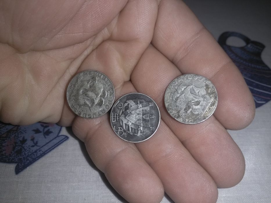 Moedas antigas  e de coleção