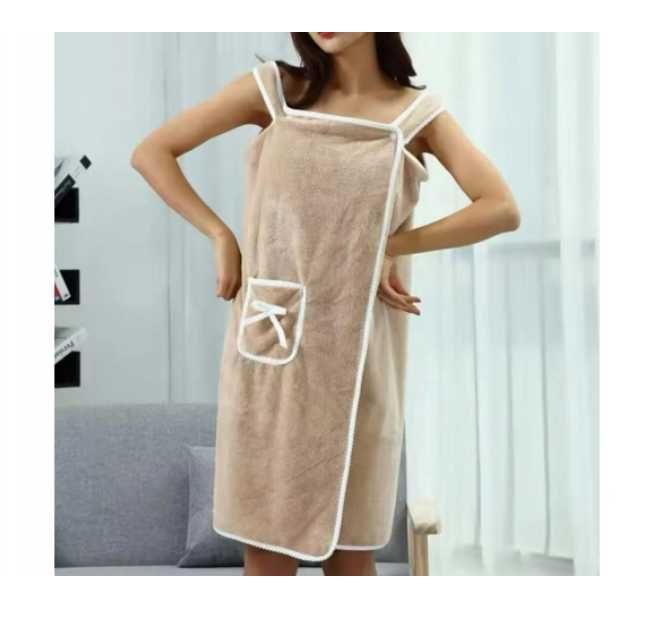 Ręcznik Szlafrok Kąpielowy Tunika na Basen Saunę Spa