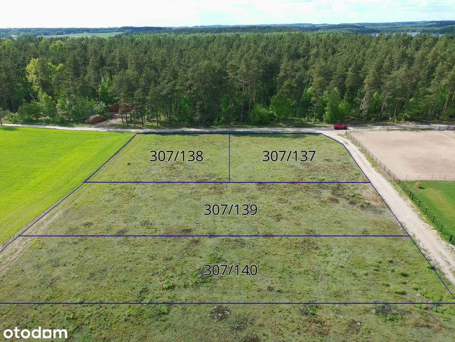 Działki na sprzedaż w otoczeniu przyrody - Rybno