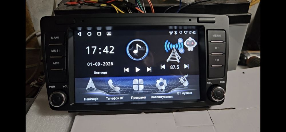 магнітола android 4/64 gb wag ,шкода октавія а5
