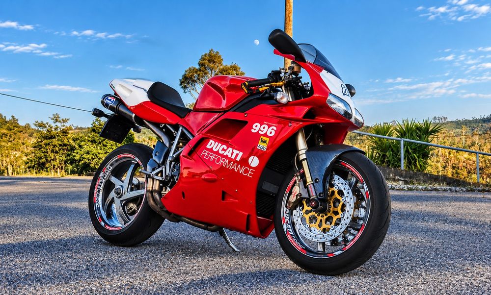 Vendo belíssima Ducati 996