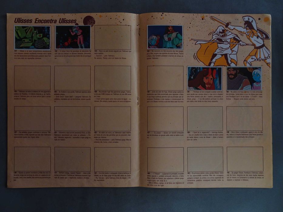 Caderneta de cromos Ulisses 31 - Disvenda (faltam 112 cromos)