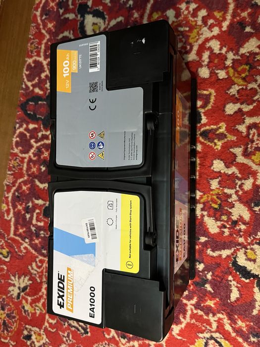 Аккумулятор Exide premium 100ah EA1000 900A(EN) R+ France Carbon 2.0