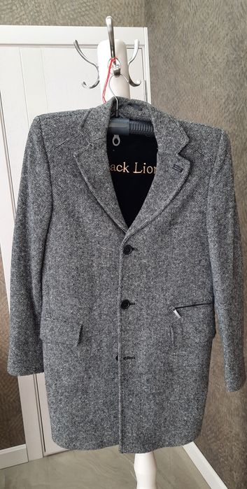 Пальто мужское шерстяное