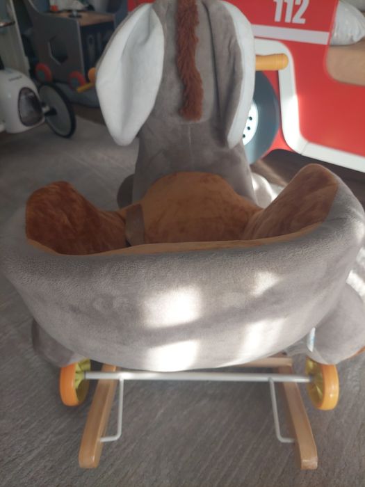 Balancé peluche burro