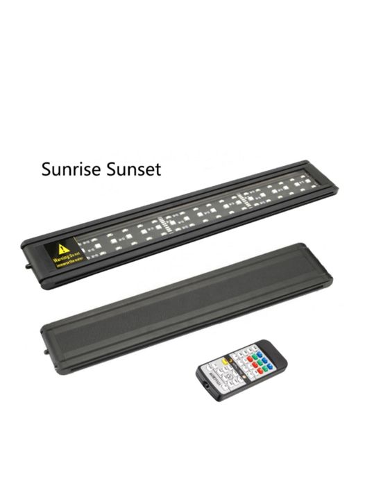 Calha LED RGB SeaBillion HL-3120F 120–140 cm para aquário