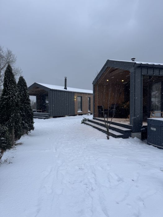 Чан на дровах с джакузи в будиночком!Старі Безрадичі!