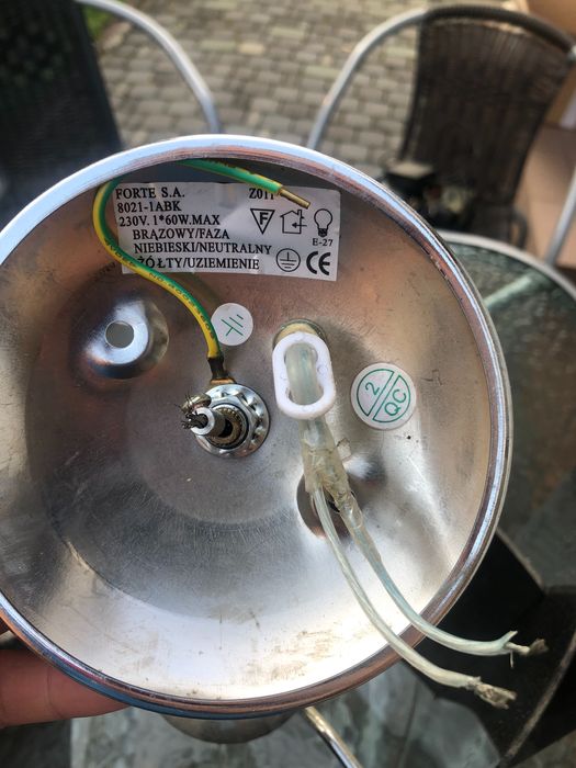 Żyrandol wiszący sufitowy