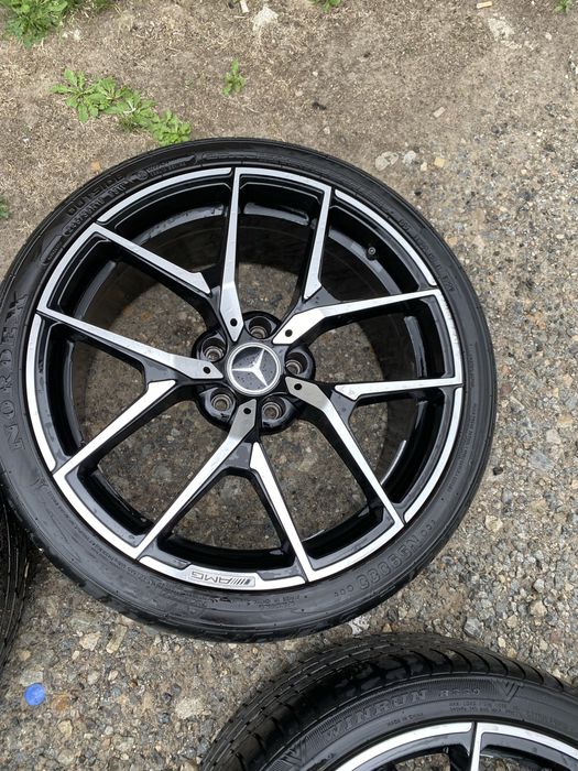Felgi 19 cali mercedes amg opony letnie 5x112 e c s klasa