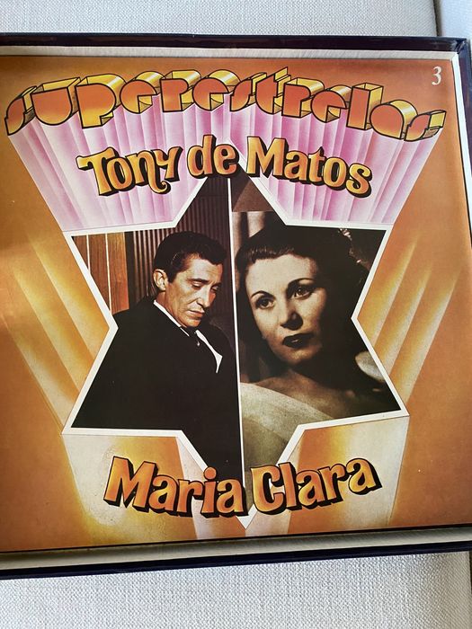 Coletânea de 9 discos de vinil “Superestrelas da Música Portuguesa”