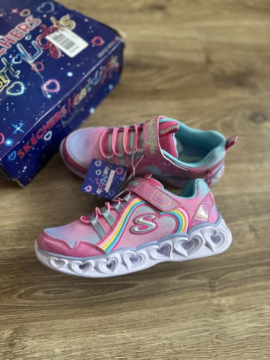 Кросівки Skechers світяться нові 34-35 р.