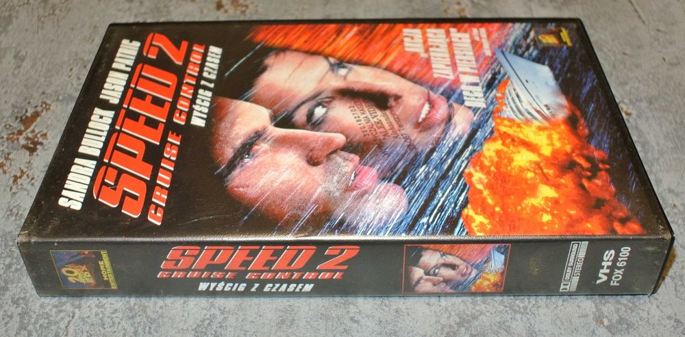 Speed 2 - kaseta VHS