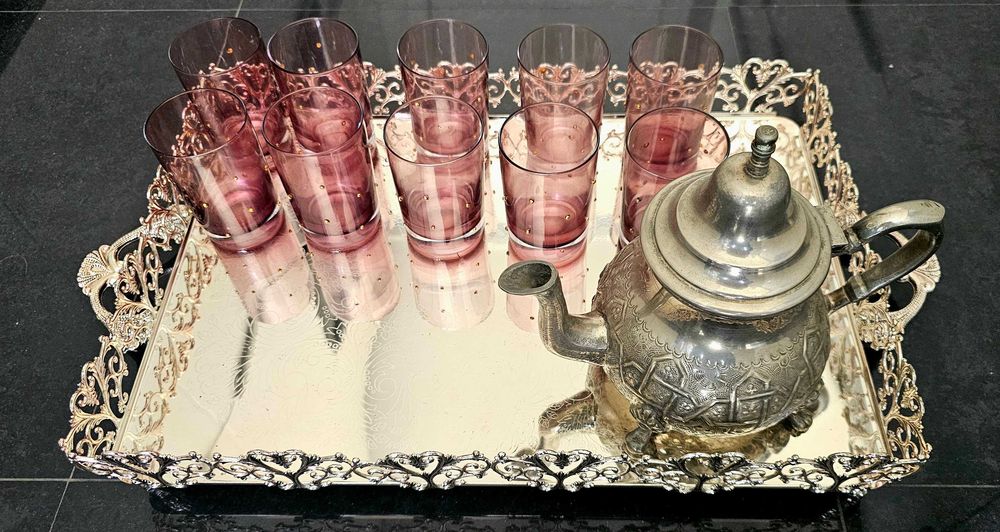 Conjunto de chá marroquino