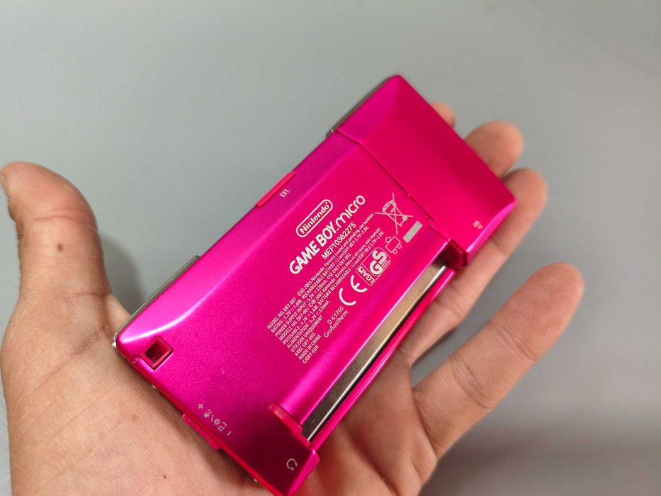 Nintendo Gameboy Micro Rosa