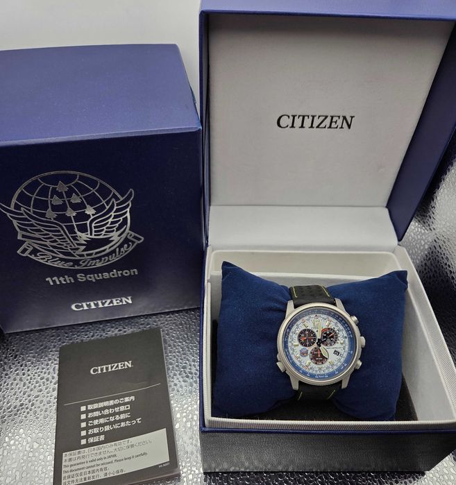 Świetny Citizen Promaster Blue Impulse Radio Controlled World Time, Eco-Drive
