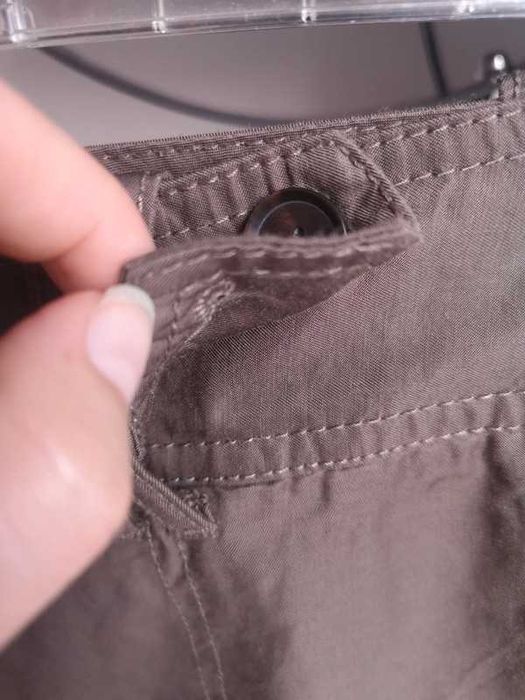 Esprit brązowe spodnie proste r. 34