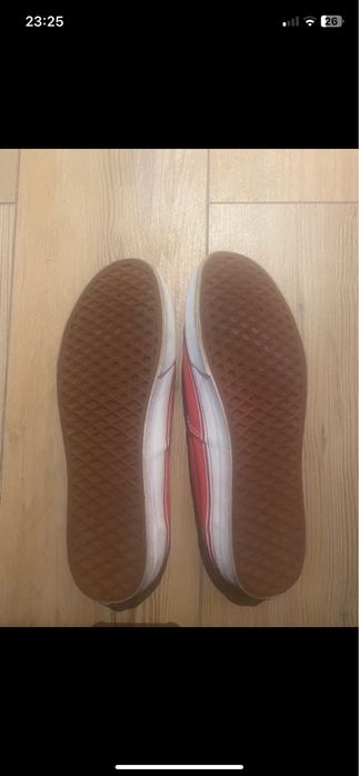 Buty Vans czerwone męskie