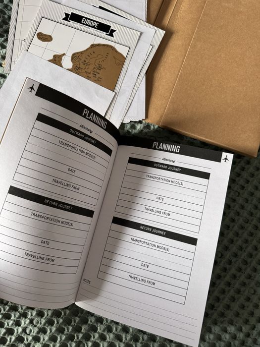 Блокноти для мандрівників Lonely Planet та Travelogue