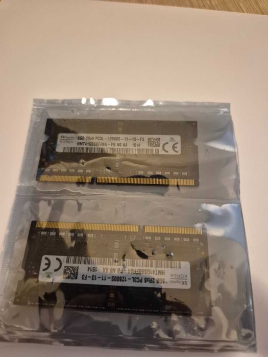 Laptop RAM SK Hynix 2 x 8GB PC3L 12800S