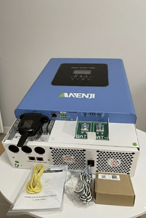 Інвертор 48В (Для будинку/ магазину, сто/ квартири) Anenji 6.2кВт 48V (До 12шт 1/3фаз)