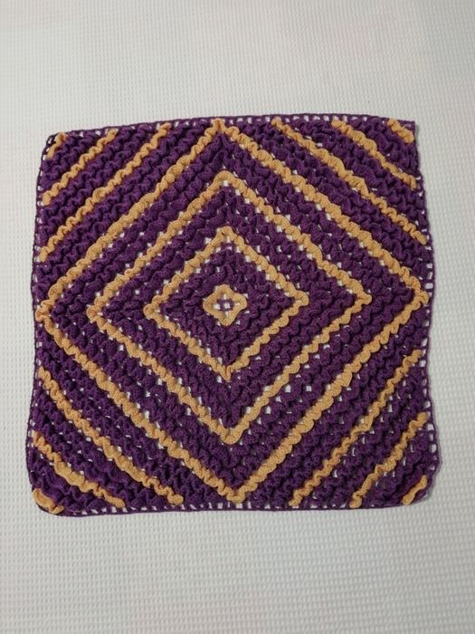 Croché para almofada com 46cm /46cm