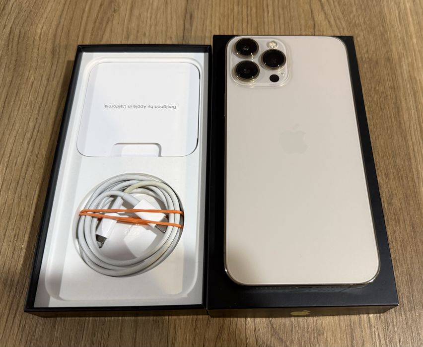 Apple iPhone 13 pro max zloty 128 gb gold bez możliwości blokady