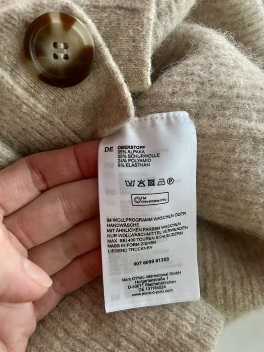 Marc O’ Polo кардиган пуловер светр шерсть вовна альпака як кашемір