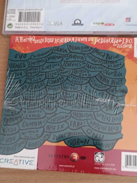 4 CDs música Portuguesa