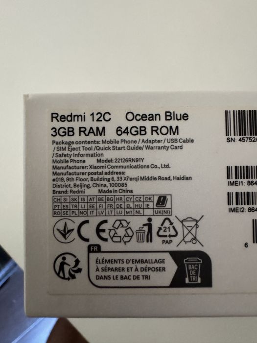 Xiaomi Redmi 12c 64GB