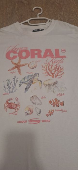 Koszulka biała coral House