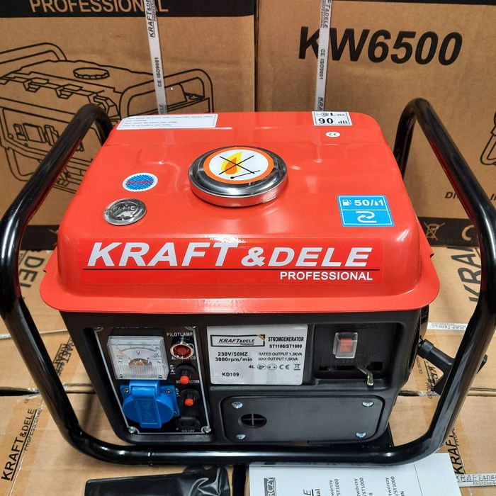 Agregat generator prądu 230V 1200w Kraft&Dele KD109