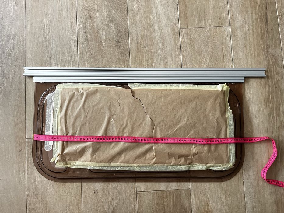 Okno nowe kamper camper lub przyczepa