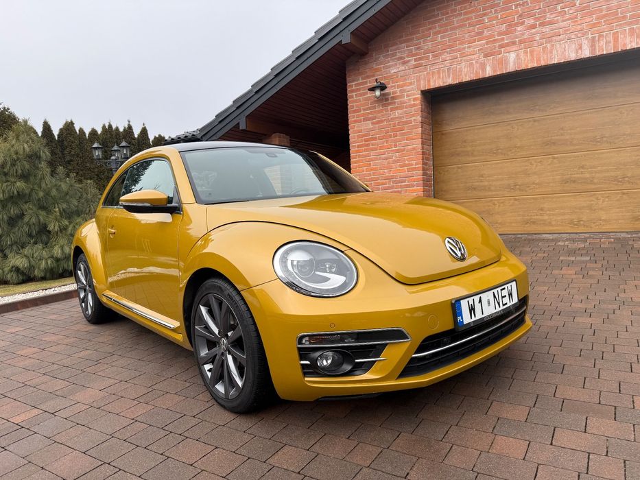Volkswagen Beetle Piękny Kolor Nappa Nawigacja Elektryka Tempomat