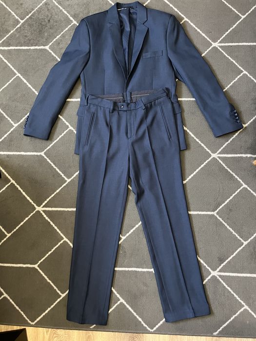 Garnitur męski wełniany rozmiar 46