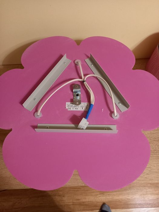 Lampa Kwiatek K3Z20 Różowa Pl