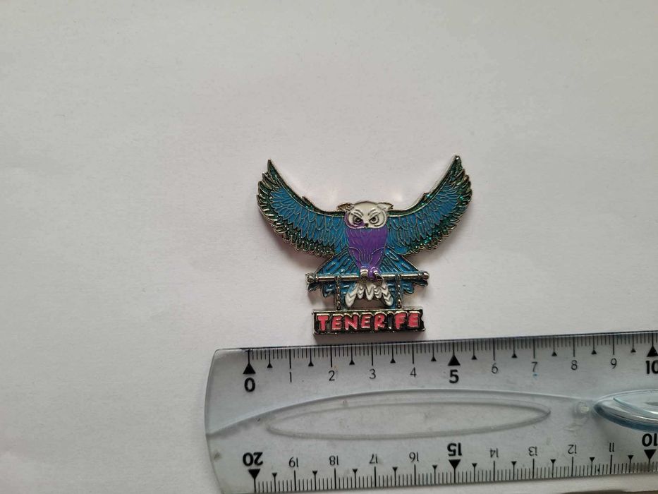 Magnes na lodówkę - 21e. TENERYFA Sowa