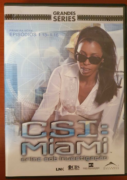 5 DVD's CSI Miami - Serie 1