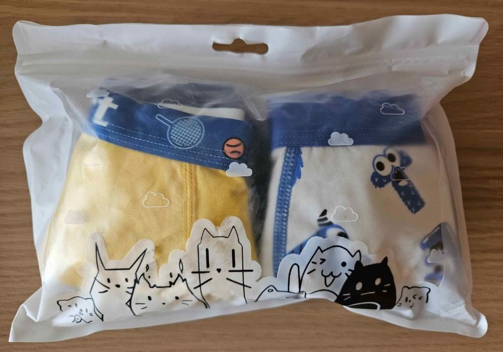 Pack 8 pares boxers criança