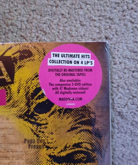 Madonna Celebration 4LP