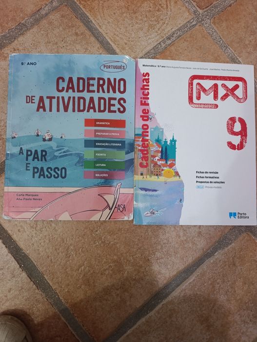 Livros de fichas 9.° ano
